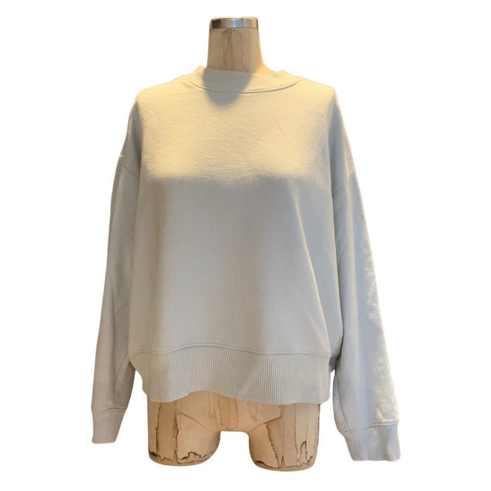 A New Day Mint Green Longsleeve Crew Neck Sweatshirt Womens Size Large